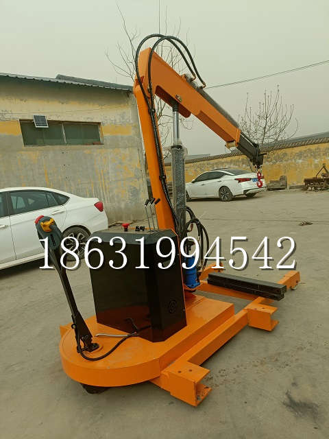 花莲市自卸车厢随车吊 自制轮式四不像起重机 四驱平板吊 5吨 贵盛